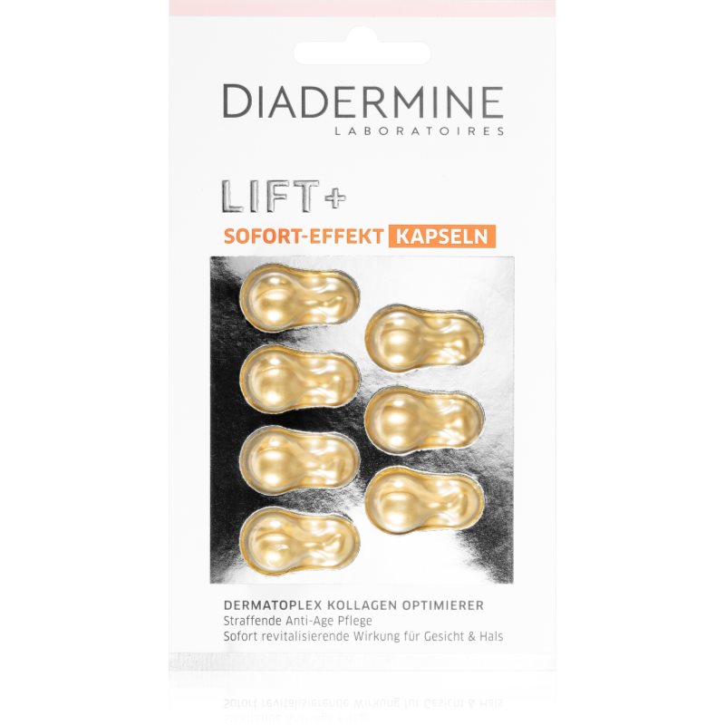 Diadermine Lift+ Lift + glotninamoji ir standinamoji priežiūros priemonė kapsulėmis 7 vnt.