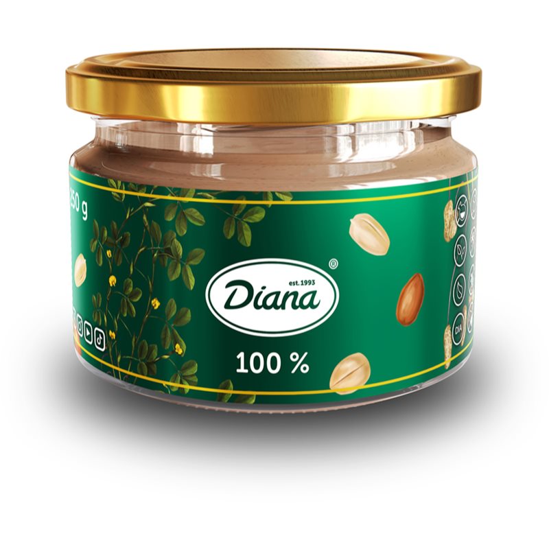 Diana Company Pasta z arašidov jemná orechová nátierka 250 g