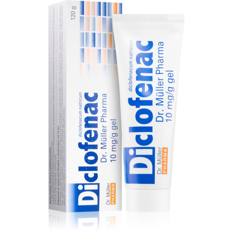Diclofenac Dr.Müller Pharma 10mg/g gel 120g koupíte na Notino.cz