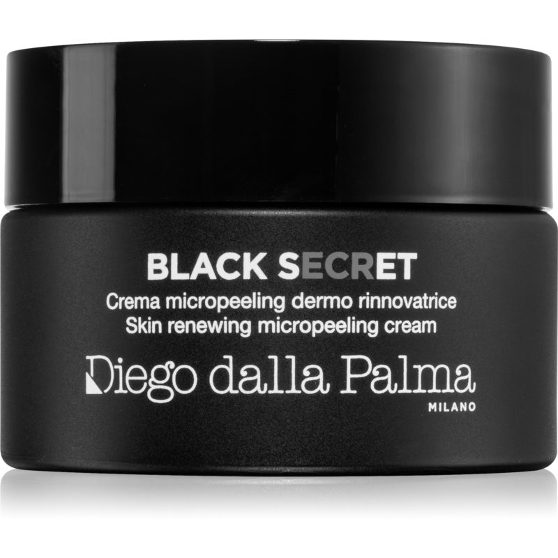 Diego Dalla Palma Black Secret Skin Renewing Micropeeling Cream Gentle Cream Exfoliator 50 Ml