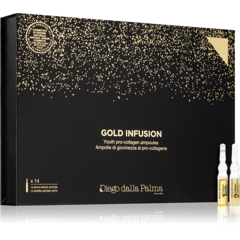 

Diego dalla Palma Gold Infusion Youth Pro-Collagen ампули для інтенсивного відновлення шкіри з колагеном