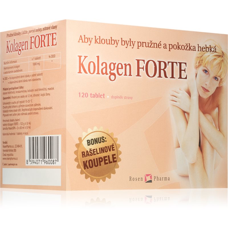 RosenPharma Kolagen Forte + Rosen Spa tablety krásne vlasy, nechty a pokožka 120 tbl kúpite na Notino.sk