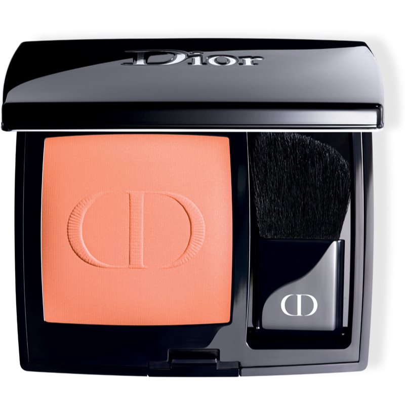 

DIOR Rouge Blush компактні рум'яна з пензликом та дзеркальцем відтінок 136 Delicate Matte