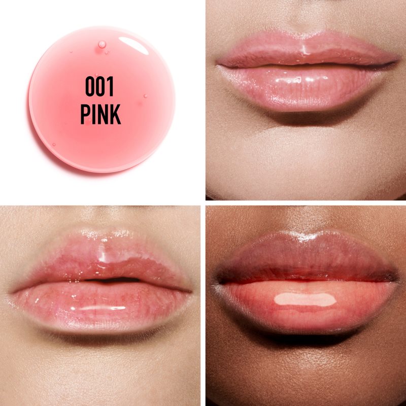 DIOR Dior Addict Lip Glow Oil Nourishing Lip Oil - Intense Gloss - Color-awakening Shade 001 Pink 6 Ml