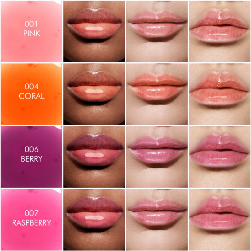 DIOR Dior Addict Lip Glow Oil Nourishing lip oil - intense gloss - color-awakening shade 007 Raspberry 6 ml