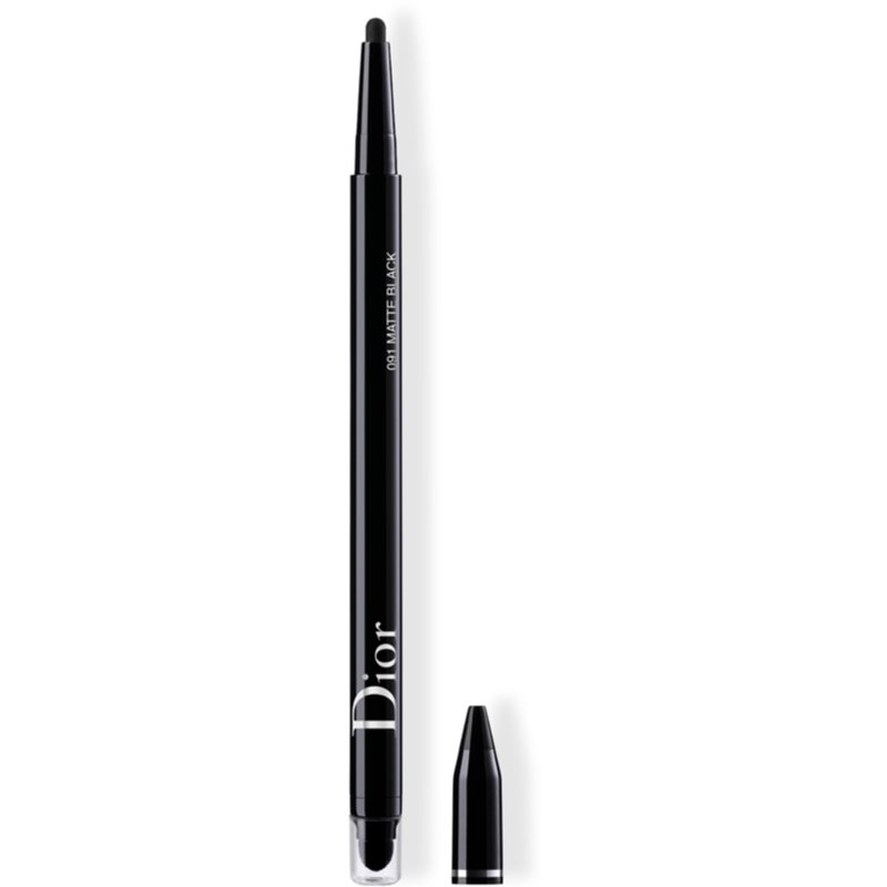 DIOR Diorshow 24H* Stylo waterproof eyeliner pencil shade 091 Matte Black 0,2 g
