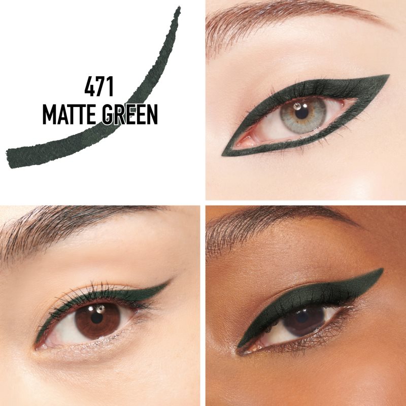 DIOR Diorshow 24H* Stylo waterproof eyeliner pencil shade 471 Matte Green 0,2 g