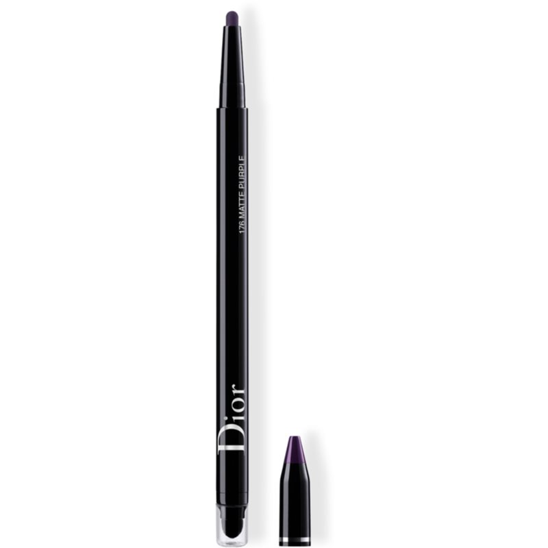 DIOR Diorshow 24H* Stylo водостійкий контурний олівець для очей відтінок 176 Matte Purple 0,2 гр
