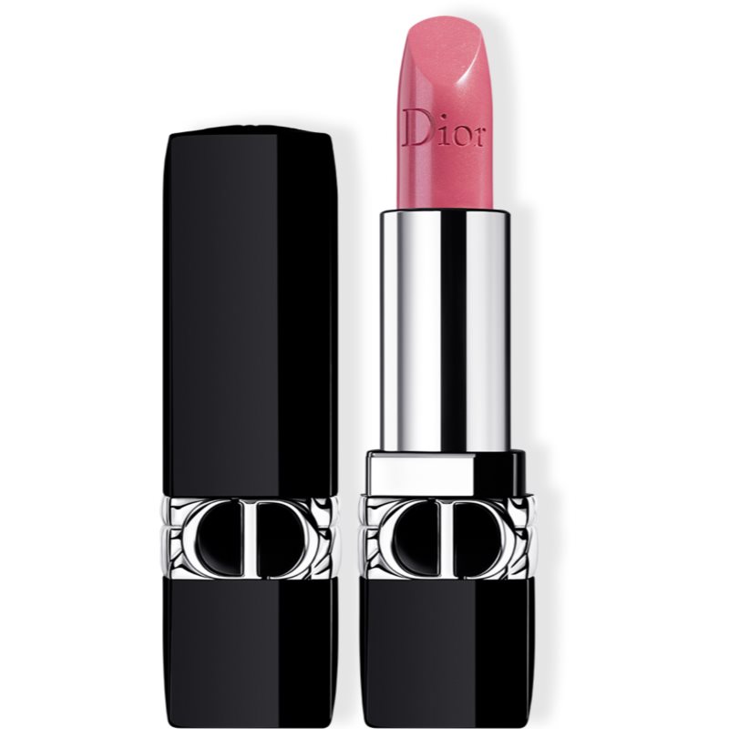 Dior Dlhotrvajúci plniteľná rúž Rouge Dior Satin 3,5 g 277 Osée