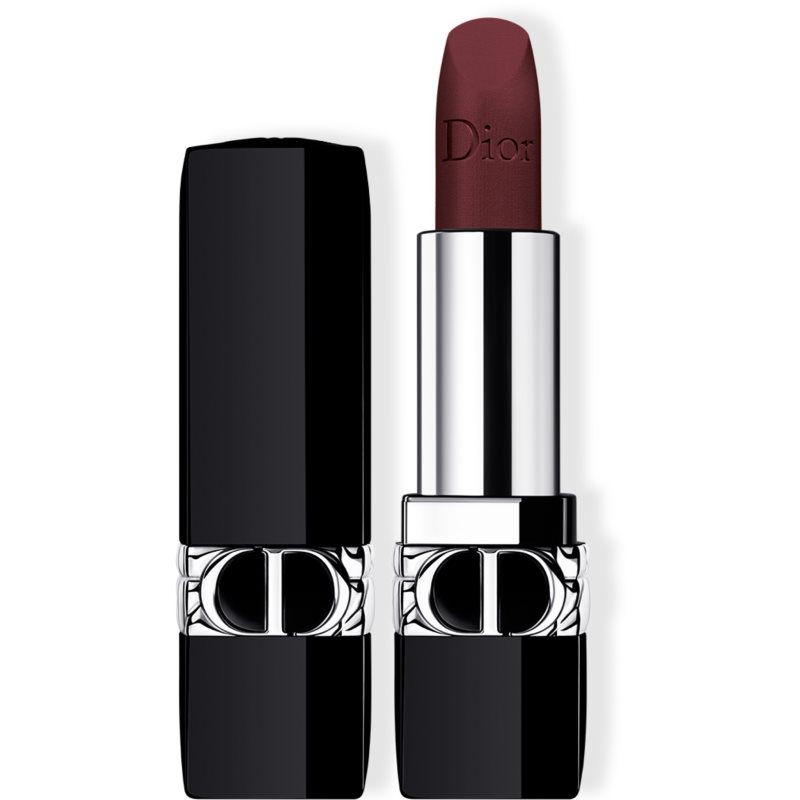 DIOR Rouge Dior hosszan tartó rúzs utántölthető árnyalat 886 Enigmatic Velvet 3,5 g