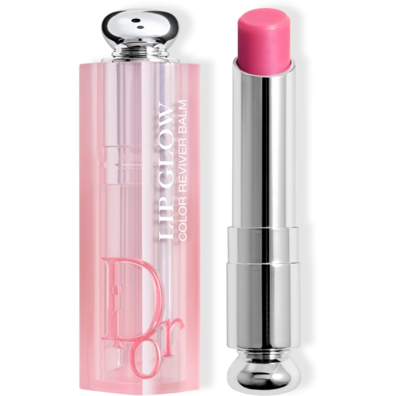 DIOR Dior Addict Lip Glow Natural Glow Custom Color Reviving Lip Balm - 24h* Hydration - 97%** Natural-origin Ingredients Shade 008 Ultra Pink 3,2 G