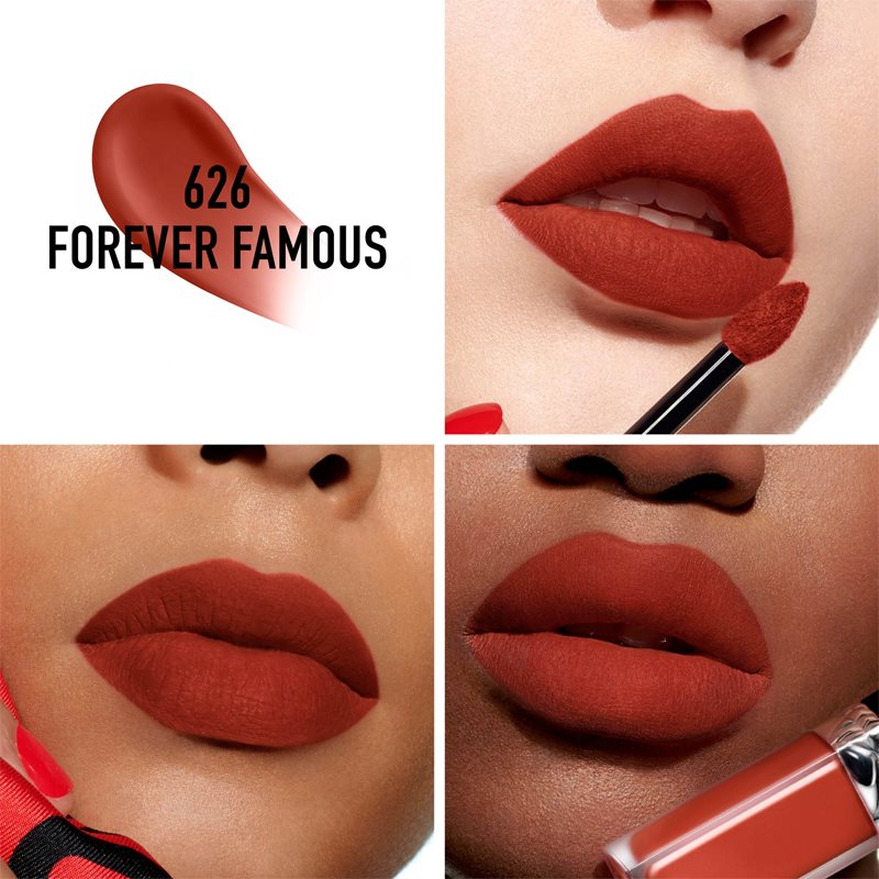 DIOR Rouge Dior Forever Liquid матова помада - крем відтінок 626 Forever Famous 6 мл