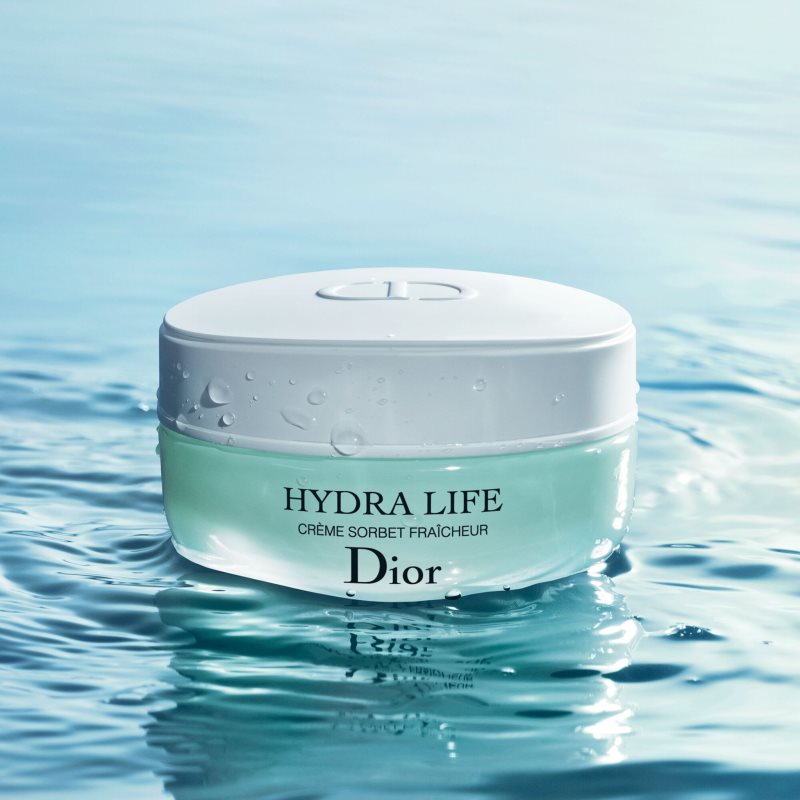 DIOR Hydra Life Fresh Sorbet Creme Hydrating Face And Neck Cream - Hydrates, Plumps And Enhances 50 Ml