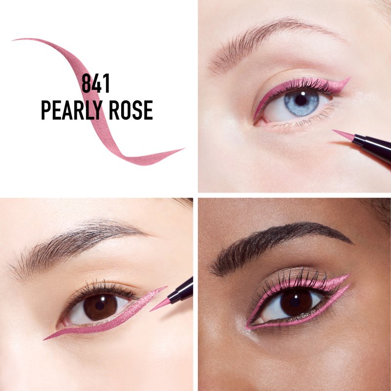 DIOR Diorshow On Stage Liner liquid eyeliner pen waterproof shade 841 Pearly Rose 0,55 ml