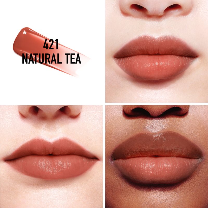 DIOR Dior Addict Lip Tint рідка помада відтінок 421 Natural Tea 5 мл