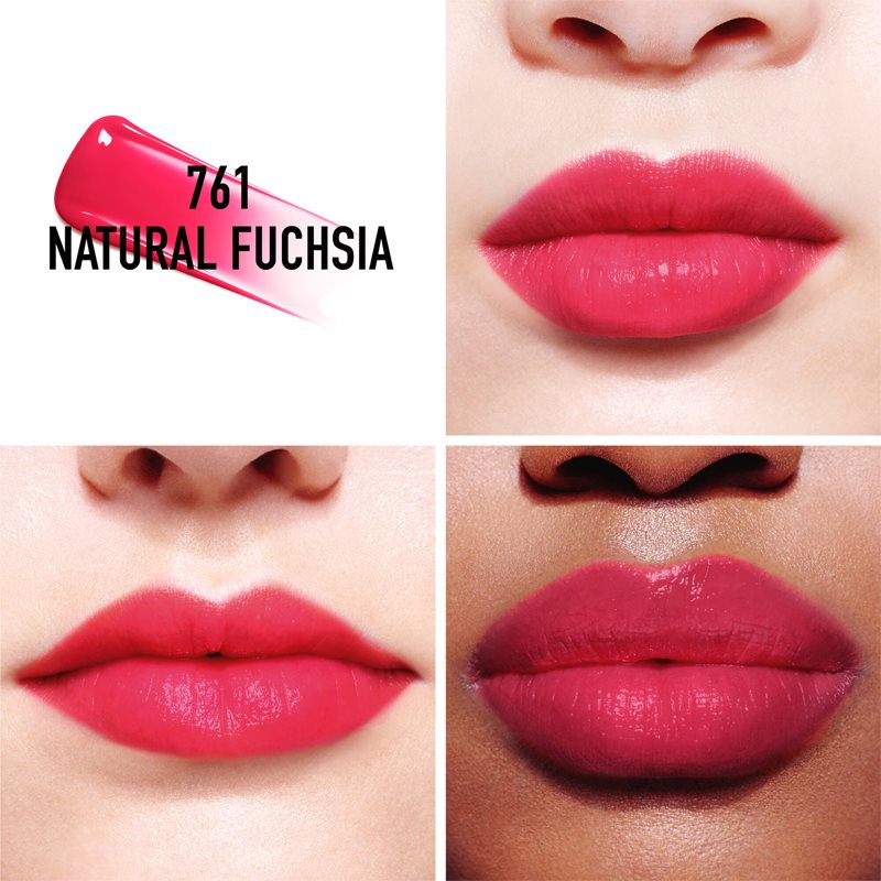 DIOR Dior Addict Lip Tint рідка помада відтінок 761 Natural Fuchsia 5 мл