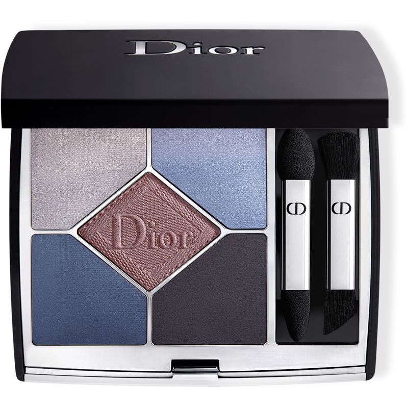 DIOR Diorshow 5 Couleurs Couture Velvet Limited Edition szemhéjfesték paletta árnyalat 189 Blue Velvet 7 g