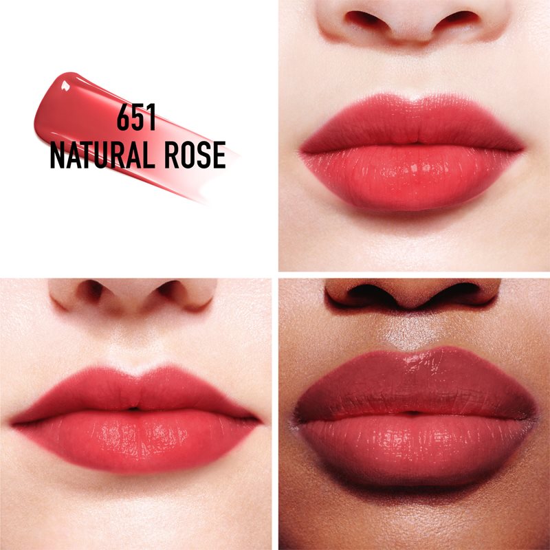 DIOR Dior Addict Lip Tint рідка помада відтінок 651 Natural Rose 5 мл
