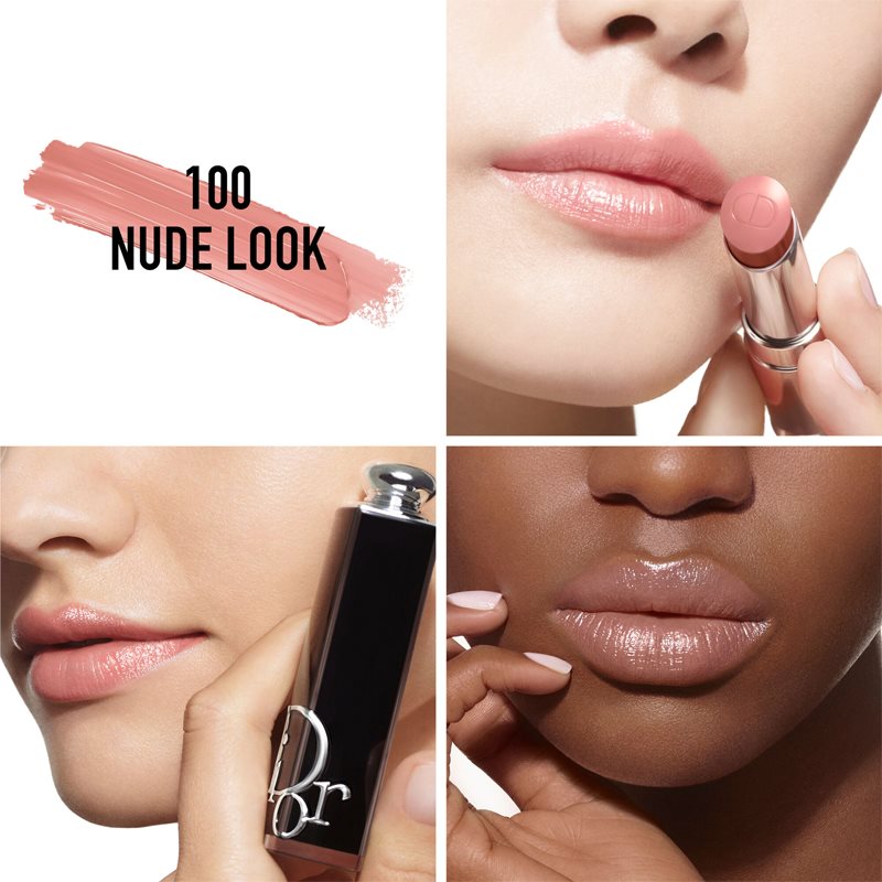 DIOR Dior Addict Gloss Lipstick Refillable Shade 100 Nude Look 3,2 G