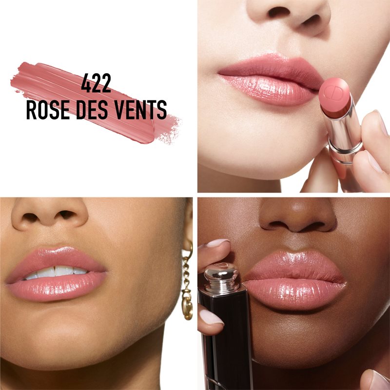 DIOR Dior Addict блискуча помада з можливістю повторного наповнення відтінок 422 Rose Des Vents 3,2 гр