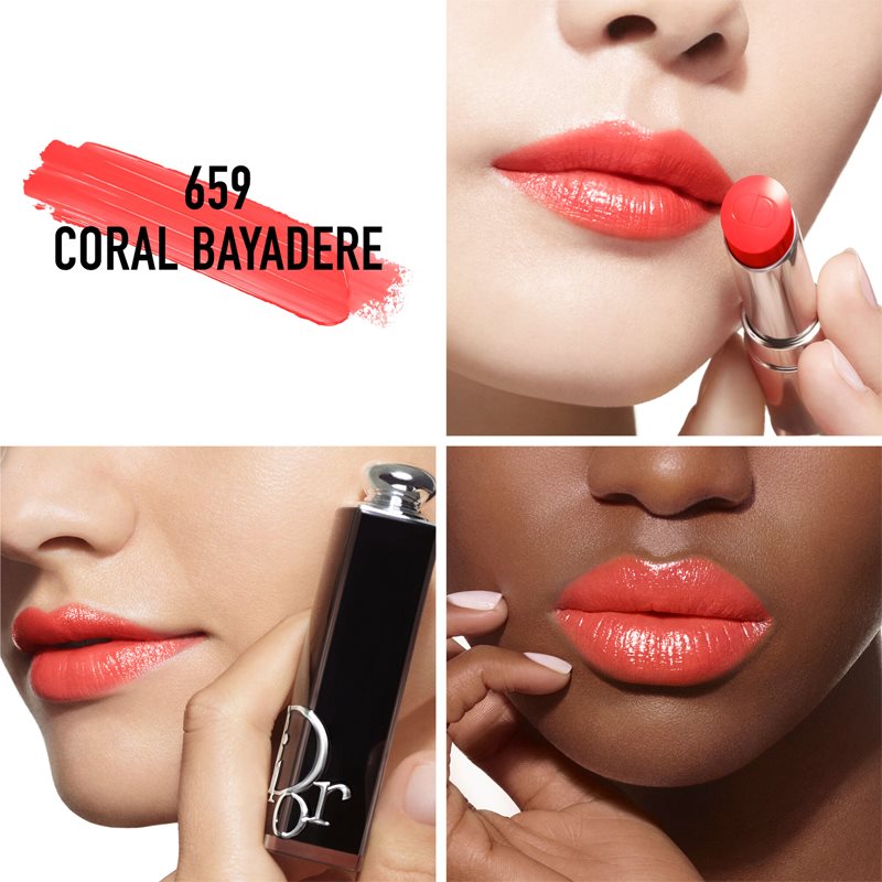 DIOR Dior Addict Gloss Lipstick Refillable Shade 659 Coral Bayadere 3,2 G