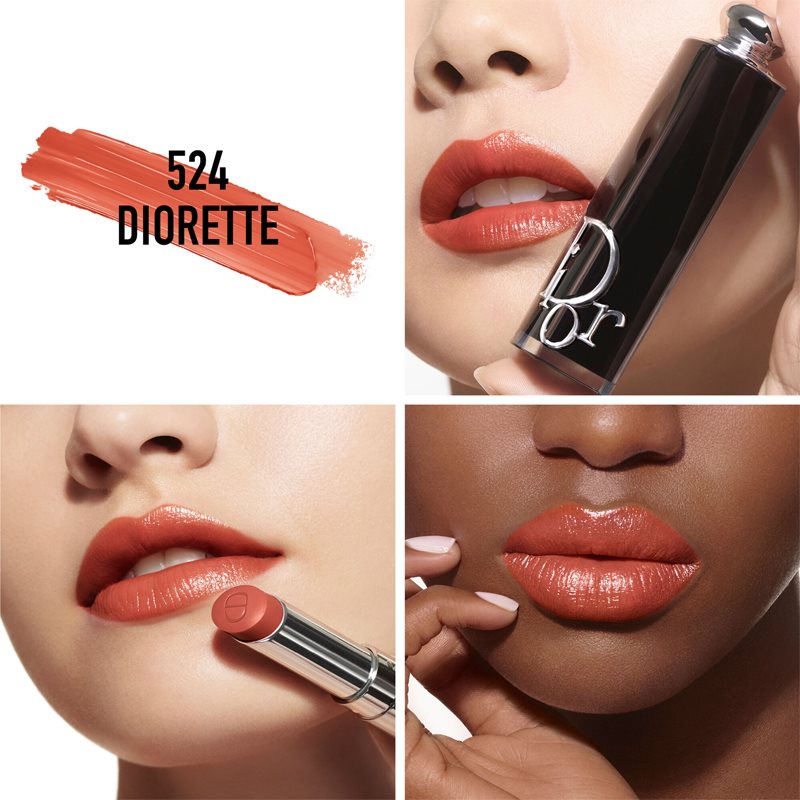 DIOR Dior Addict Rouge à Lèvres Brillant Rechargeable Teinte 524 Diorette 3,2 G