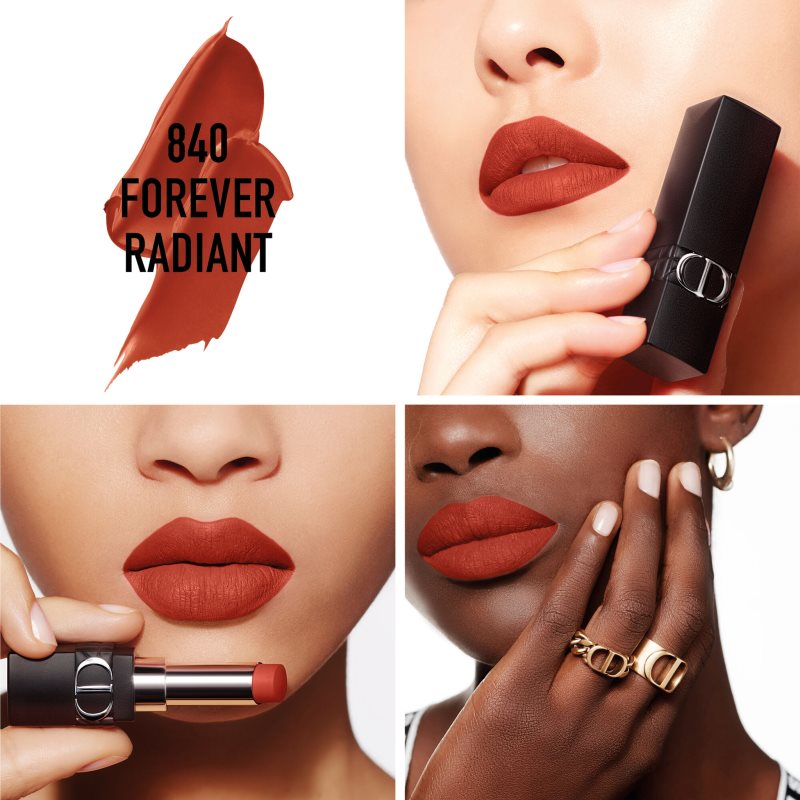 DIOR Rouge Dior Forever matte lipstick shade 840 Forever Radiant 3.2 g