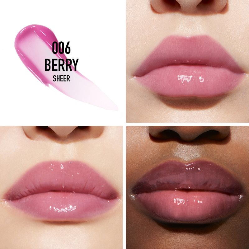 DIOR Dior Addict Lip Maximizer Plumping Lip Gloss Shade 006 Berry 6 Ml