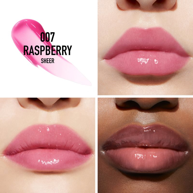 DIOR Dior Addict Lip Maximizer блиск для губ для збільшення об'єму відтінок 007 Raspberry 6 мл