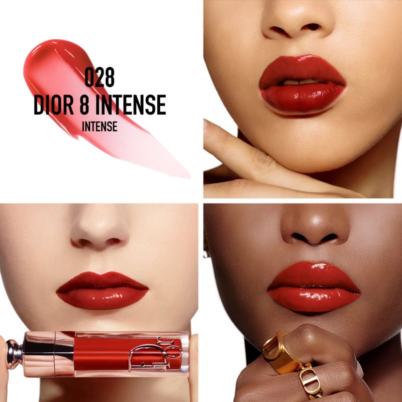 DIOR Dior Addict Lip Maximizer Plumping Lip Gloss Shade 028 Dior 8 Intense 6 Ml
