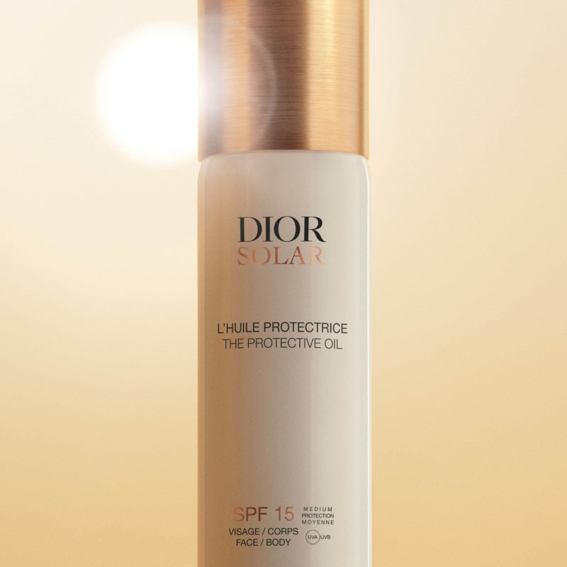 DIOR Dior Solar The Protective Face And Body Oil олійка-спрей для засмаги SPF 15 125 мл