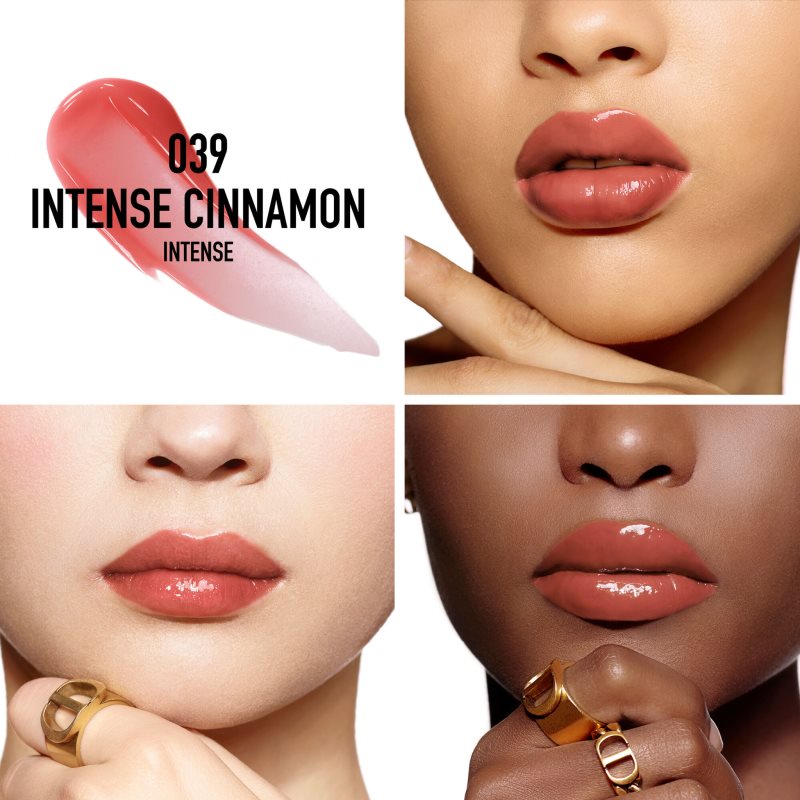 DIOR Dior Addict Lip Maximizer Plumping Lip Gloss Shade 039 Intense Cinnamon 6 Ml