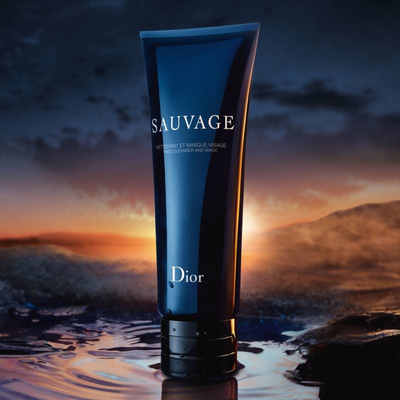 DIOR Sauvage 2-in-1 Cleansing Mask And Gel For Men 120 Ml