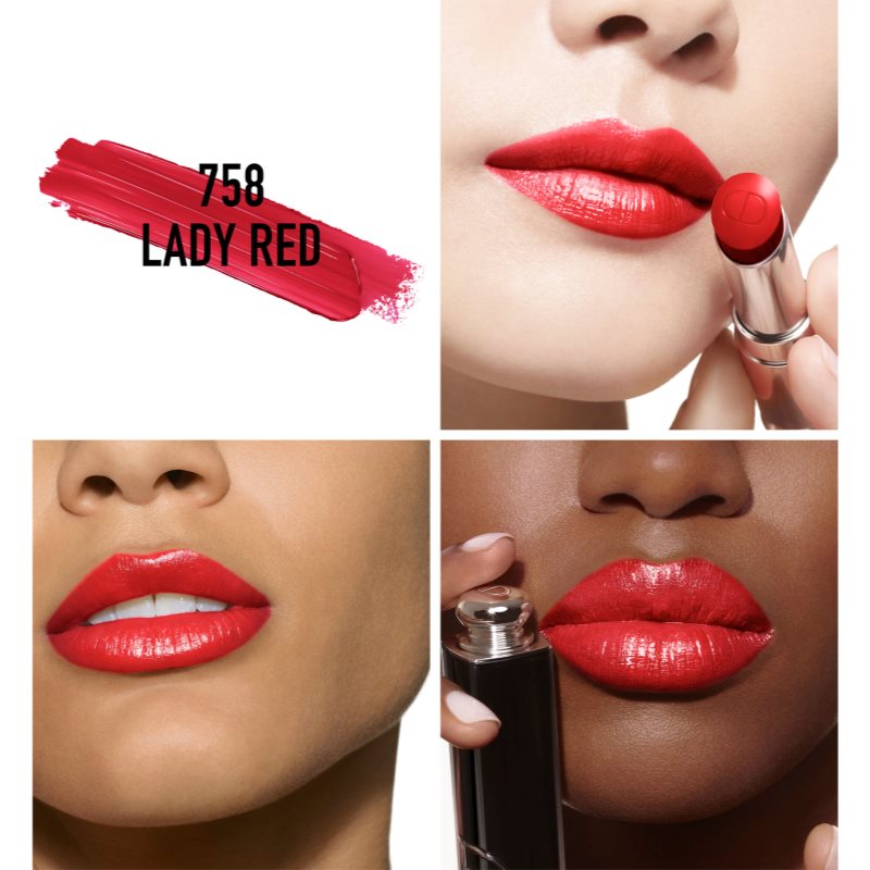 DIOR Dior Addict Refill Gloss Lipstick Refill Shade 758 Lady Red 3,2 G