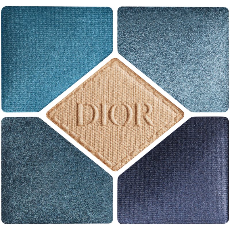 DIOR Diorshow 5 Couleurs Couture палетка тіней для очей відтінок 279 Denim 7 гр