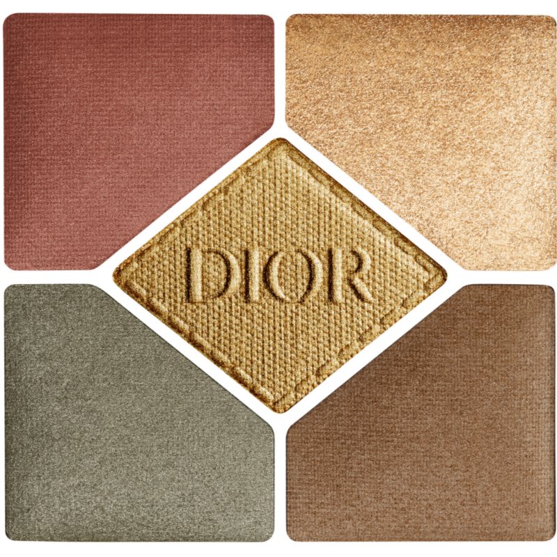 DIOR Diorshow 5 Couleurs Couture палетка тіней для очей відтінок 343 Khaki 7 гр