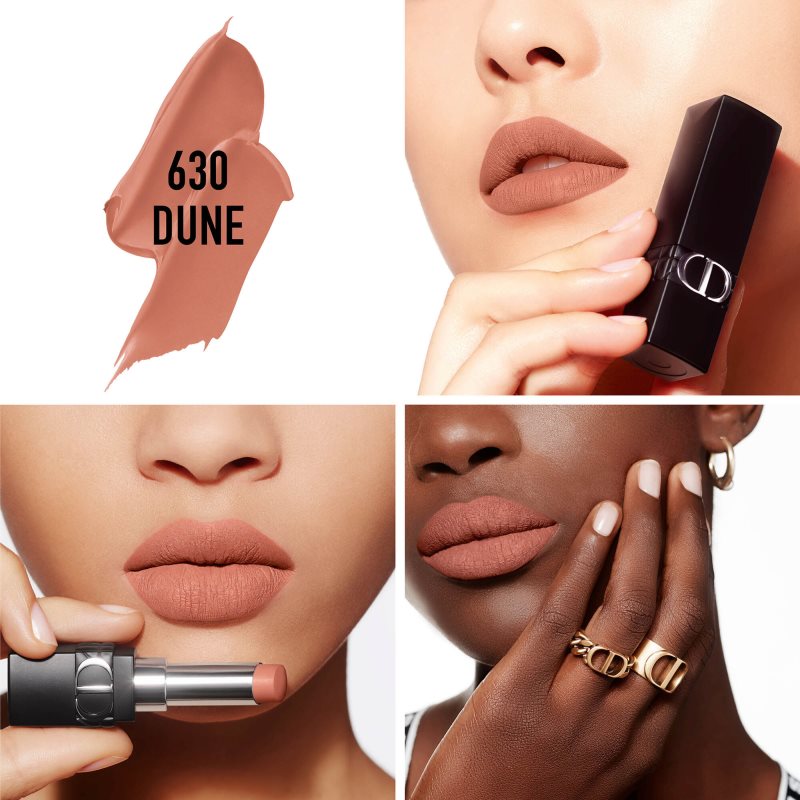 DIOR Rouge Dior Forever матуюча помада відтінок 630 Dune 3,2 гр