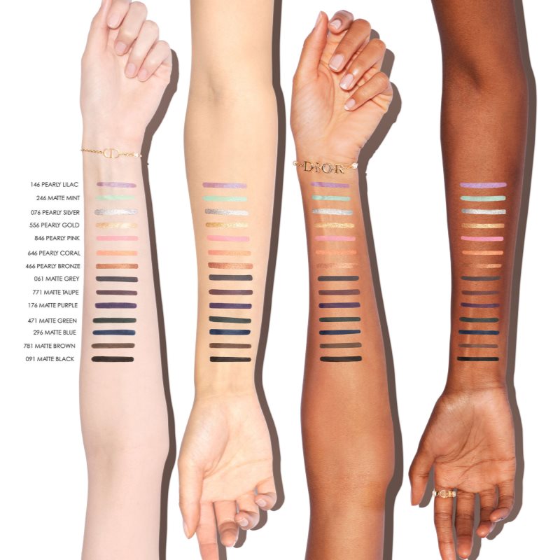 DIOR Diorshow Stylo waterproof eyeliner pencil shade 781 Matte Brown 0,3 g