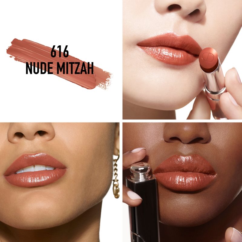 DIOR Dior Addict gloss lipstick refillable shade 616 Nude Mitzah 3.2 g