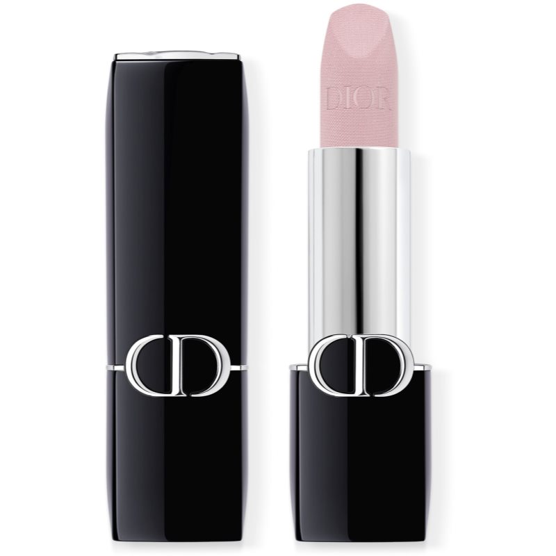 DIOR Rouge Dior Balm baume à lèvres universel - 95 % d'ingrédients d'origine naturelle soin floral hydratant rechargeable teinte 002 Diorgris 3,2 female