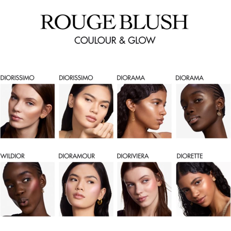 DIOR Rouge Blush Colour & Glow multipurpose palette shade 457 Diorette 8 g