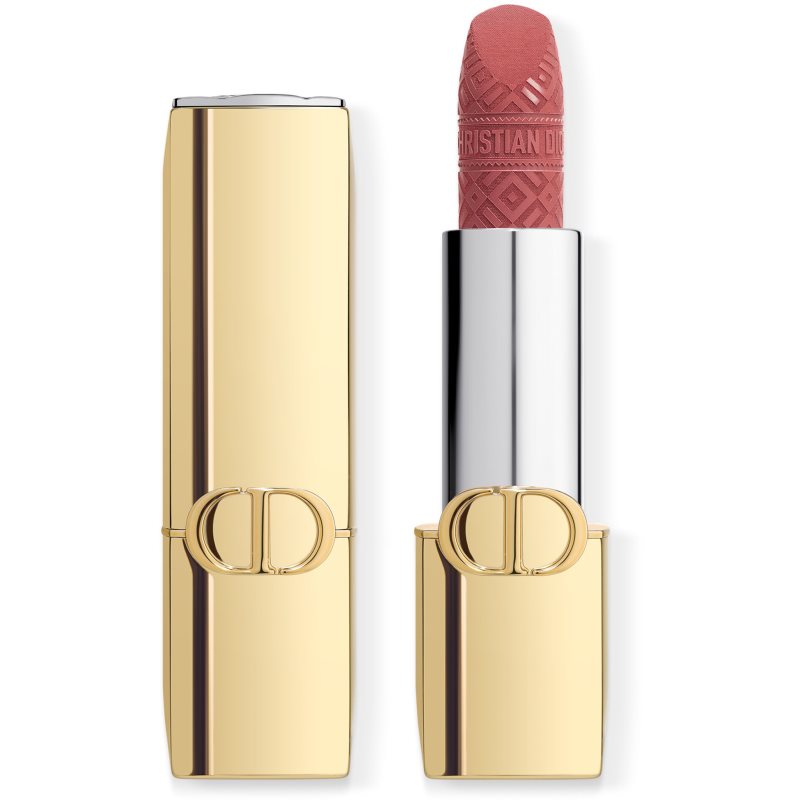 DIOR Rouge Dior edition limitée - rouge à lèvres couture écrin doré et raisin gravé teinte 284 Rose Bavarde Velvet 3.5 g female