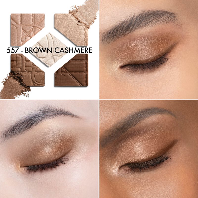 DIOR Diorshow 5 Couleurs Couture eyeshadow palette limited edition shade 557 Brown Cachemire 7 g