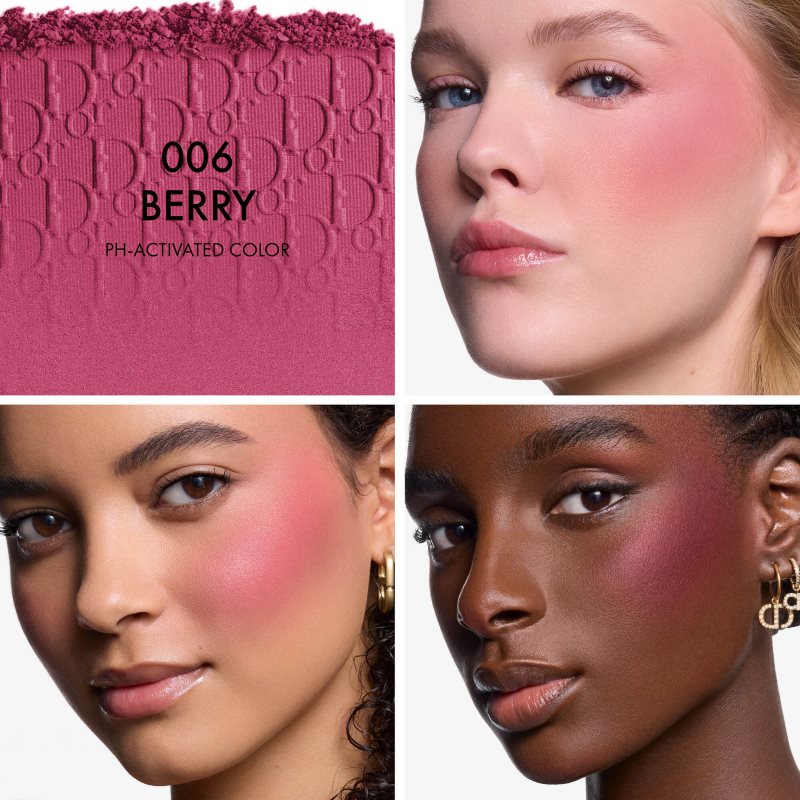 DIOR Backstage Rosy Glow rozjasňující tvářenka odstín 006 Berry 4.5 g (obrázek 5)