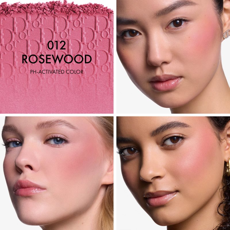 DIOR Backstage Rosy Glow rozjasňující tvářenka odstín 012 Rosewood 4.5 g (obrázek 5)