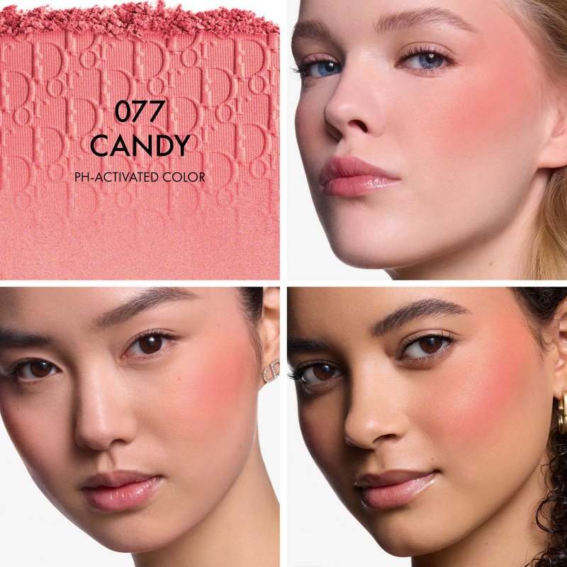 DIOR Backstage Rosy Glow rozjasňující tvářenka odstín 077 Candy 4.5 g (obrázek 5)
