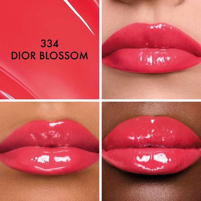 DIOR Dior Addict Glass Lipstick Ultra lesklá, hydratační rtěnka odstín 334 Dior Blossom 2.7 g (obrázek 3)