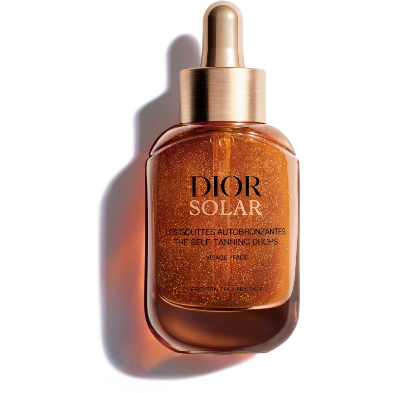 DIOR Dior Solar Self Tanning Drops picaturi pentru bronzare pentru față și gât 30 ml