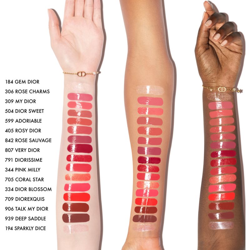 DIOR Dior Addict Glass Lipstick Ultra lesklá, hydratační rtěnka odstín 807 Very Dior 2.7 g (obrázek 5)