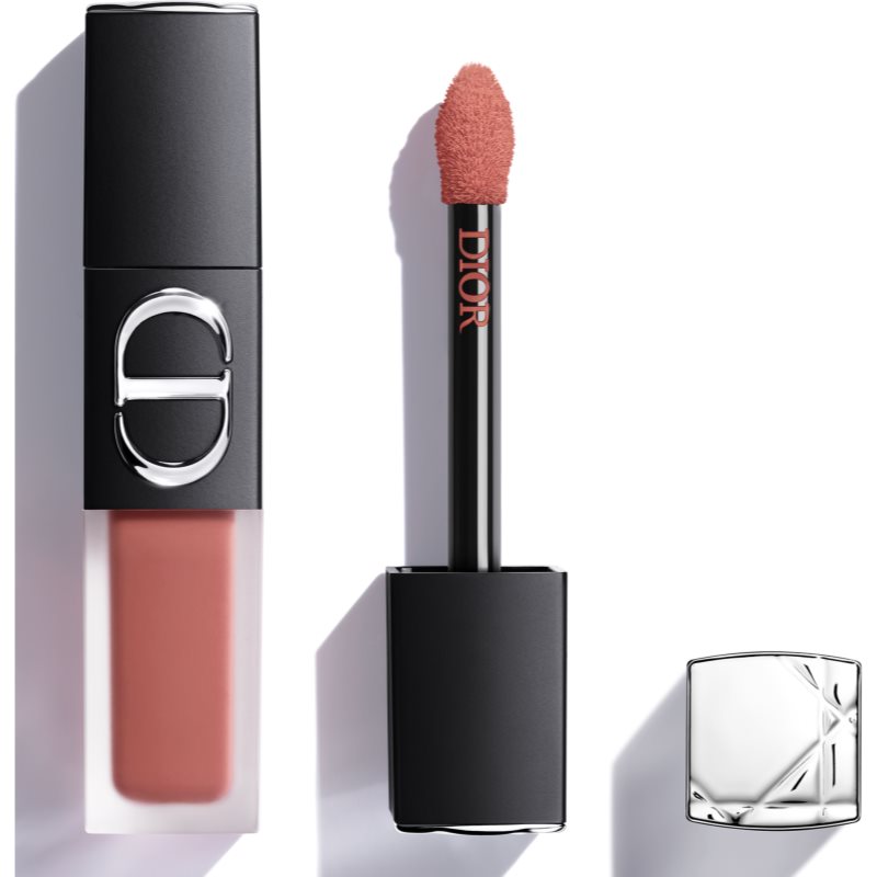 DIOR DIOR Rouge Dior On Stage Ink Blur Matte Nicht abfärbender Liquid-Lippenstift – Weichzeichnendes, mattes Finish Farbton 100 Nude Look 6 ml